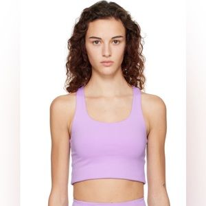 Girlfriend Collective lavender Paloma Racerback Bra
